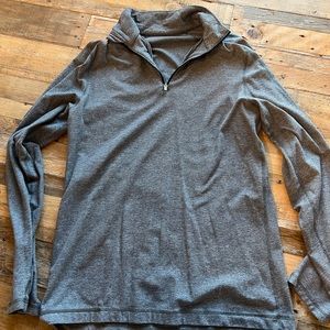 Lululemon Men’s Quarter Zip Pullover Sz Large.  Used good condition. No tag